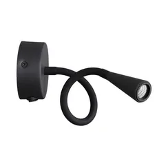 4254/3WL HIGHTECH ODL21 475 черн/металл Настен.светильник выкл на базе IP20 LED 3W 263Лм 3000K ODDS