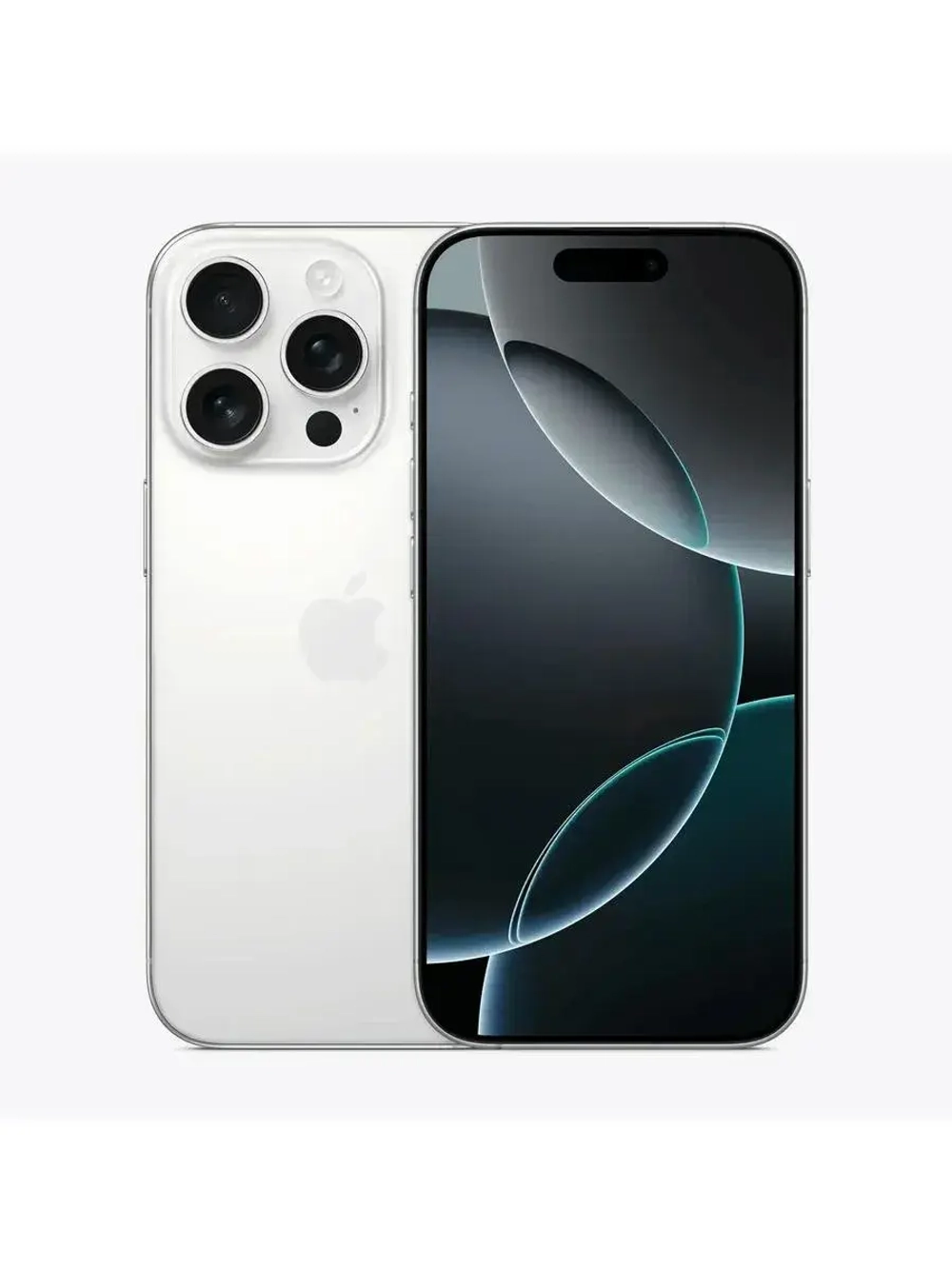 Apple iPhone 16 Pro 256 GB; nanoSIM+eSIM; белый титан