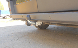 Фаркоп оцинкованный Galia C042A для Citroen Jumper, FIAT Ducato, Peugeot Boxer 2006- L1, L2, L3, L4(паспорт и сертификат в комплекте)(без электрики)