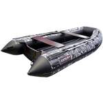 Лодка ПВХ Hunterboat Хантер Классика НД 360А Серый КМФ 360204