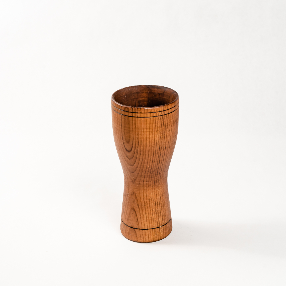 Деревянный стакан из кедра для напитков 300 мл. C65