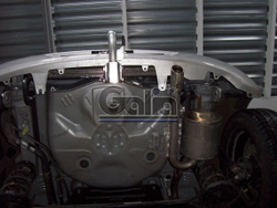Фаркоп оцинкованный Galia T057A для Toyota Yaris 2005-2014(паспорт и сертификат в комплекте)(без электрики)