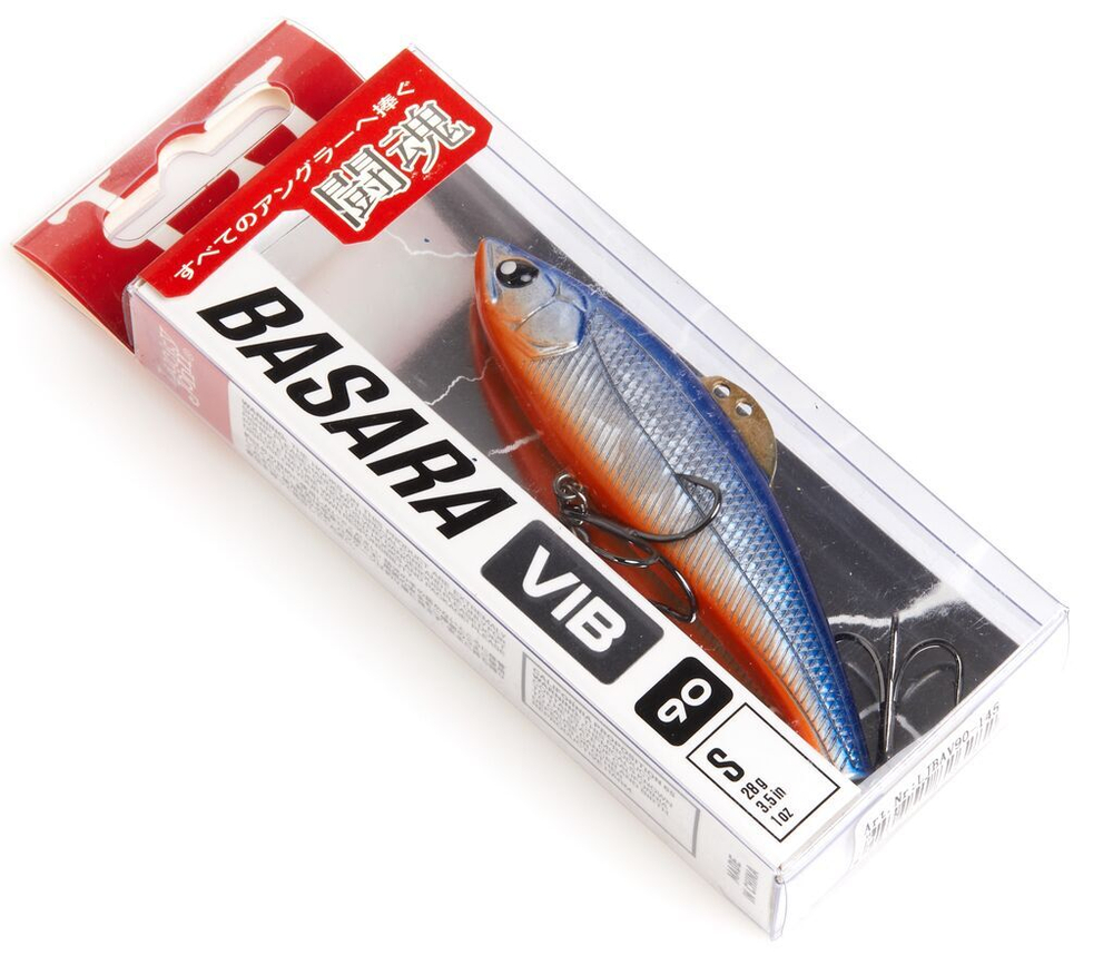 Воблер тонущий вертикальный LJ Pro Series BASARA VIB S 90.00/145