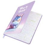 Дневник 1-11 класс 48 л., обложка кожзам (твердая с поролон), 3D-элемент, BRAUBERG, "Суровый кот", 107221