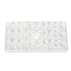Пластиковая форма "Цифры" 30 ячеек 40*25*7,5 мм, P.L. Proff Cuisine