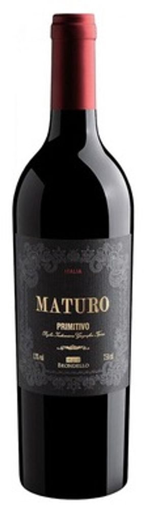 Матуро Примитиво п/сух кр 0,75 13% (Кастеллани) Италия