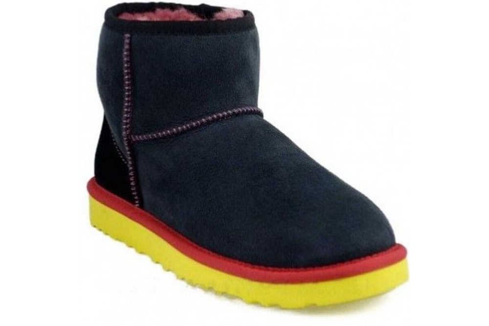 UGG Classic Mini II Black-Yellow