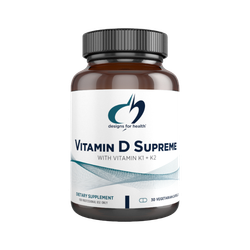 Vitamin D Supreme 5,000 IU с витамином K1 и K2 капсулы Designs for Health