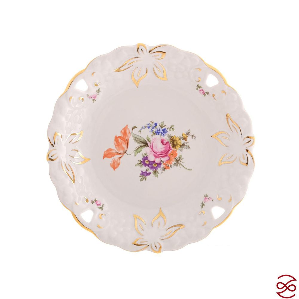Блюдо круглое Queen's Crown Полевой цветок 30 см