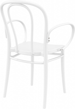 Кресло пластиковое Siesta Contract Victor XL, белый