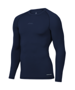 Футболка компрессионная с длинным рукавом Jögel PerFormDRY Baselayer Tee LS 2, темно-синий