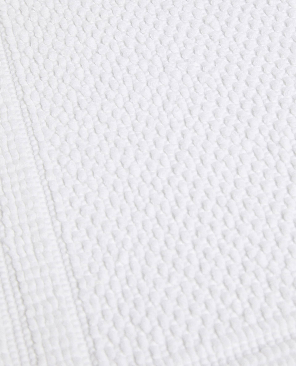ZARA HOME ХЛОПКОВЫЙ КОВРИК ДЛЯ ВАННОЙ, БЕЛЫЙ