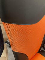 Кресло Элегант L6 сетка оранж топ-ган