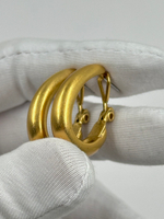 Серьги кольца Monet