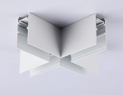 Ambrella Коннектор X-образный для накладного шинопровода Magnetic Track System GL3375