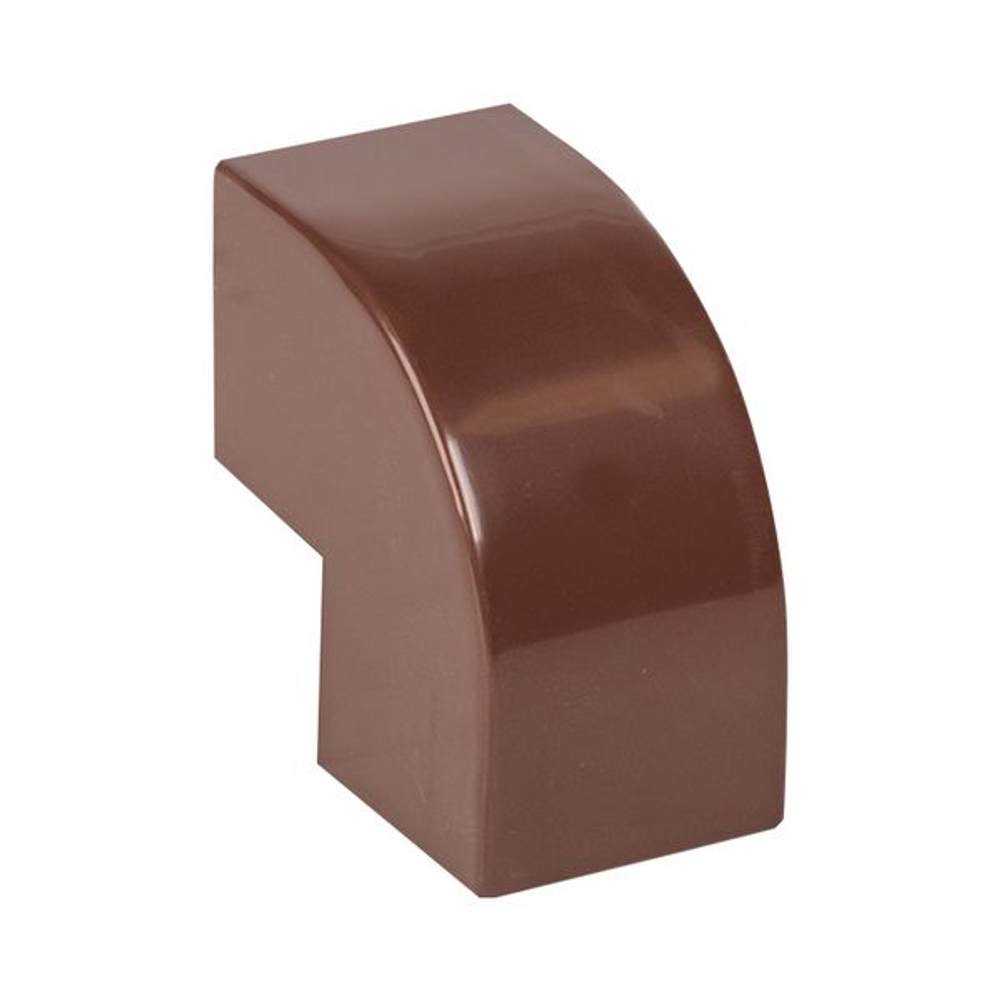 Угол внешний (25x25) (4 шт) темное дерево EKF-Plast