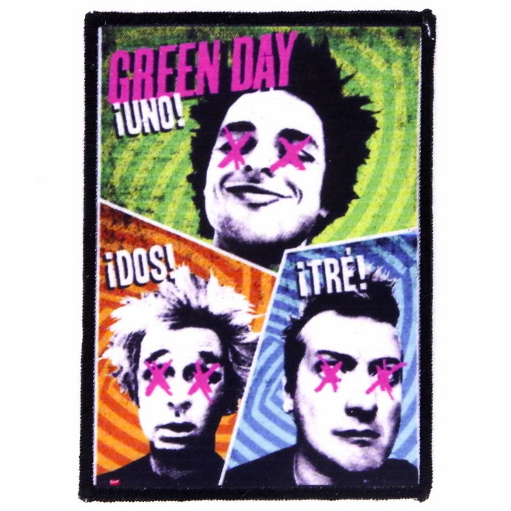 Нашивка Green Day &quot;Uno! Dos! Tre! (191)