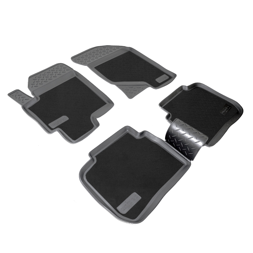 Ковры в салон Norplast/Unidec для Hyundai Elantra в кузове XD (2003-2006), Черный, арт.NPL-Po-31-08-CM
