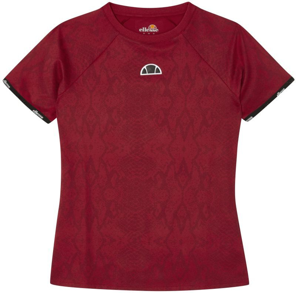 Женская теннисная футболка Ellesse T-shirt Shae Tee W - dark red