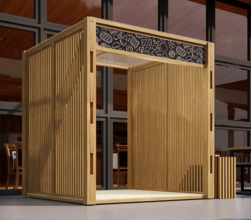 Модульный павильон для торговли Бовер 2