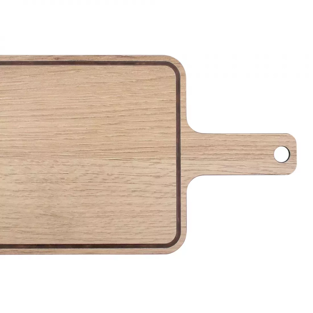 Доска разделочная с ручкой 18x37см ComposeEat Everyday дуб натуральный