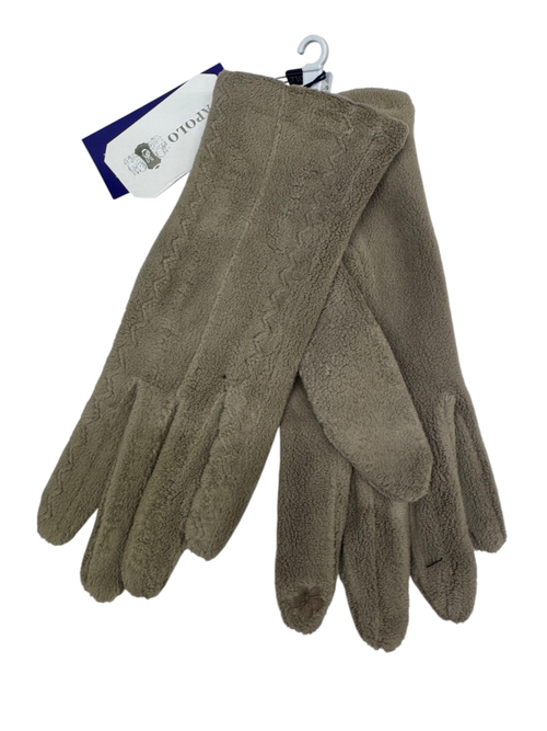 Перчатки. Женские. Верх: Плюшевые.Текстильные. Подклад: Плюш-флис.В упаковке 12 шт. разные цвета.