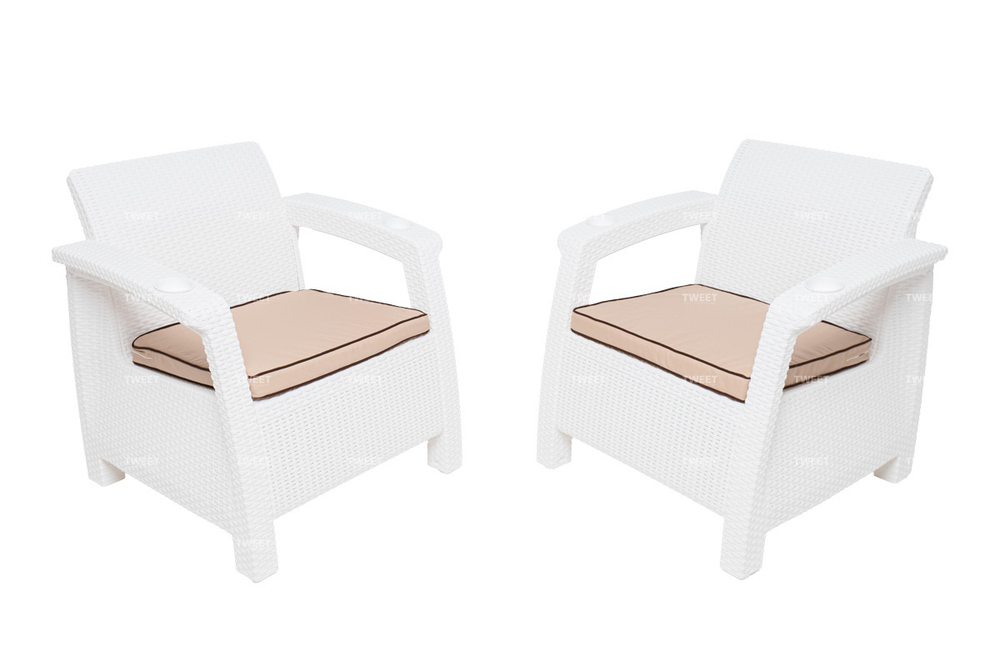 Комплект TWEET Balcony Set, цвет: белый