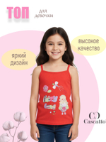 Топ для девочки с аппликаций