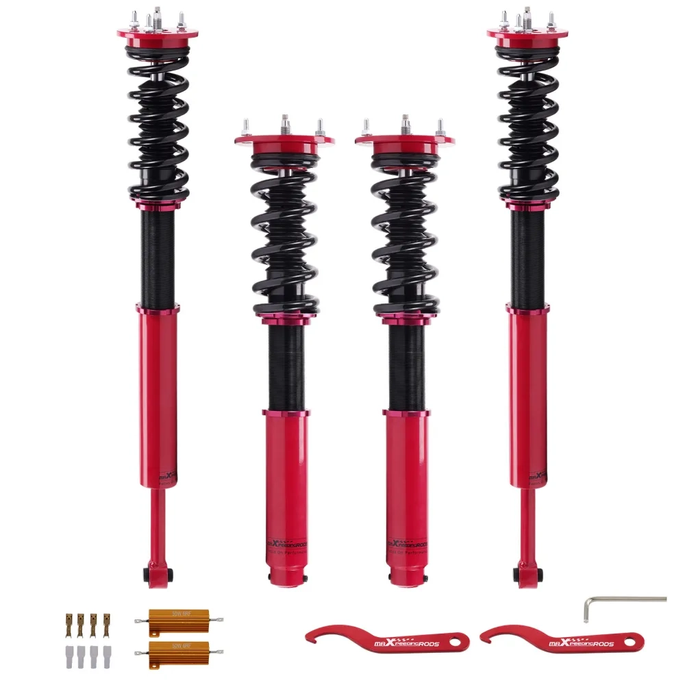MaXpeedingrods Coilovers 24 Way Damper Kit подходит для автомобиля MERCEDES S-CLASS W220 S430 S500 lowering kit