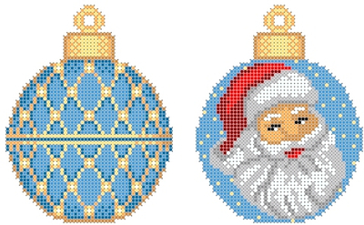 Г-490 Новогодняя игрушка. Шар Дед Мороз