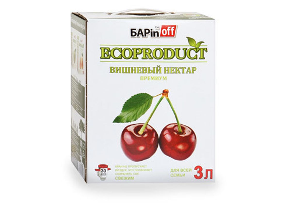 Нектар вишневый Ecoproduct, 3л