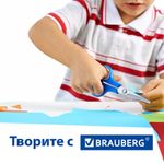 Картон белый А4 МЕЛОВАННЫЙ (белый оборот) 5 листов, BRAUBERG, 200х290 мм, 116626