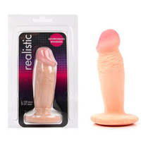 Телесный анальный фаллоимитатор 11см из киберкожи Bior Toys Erowoman-Eroman EE-10231