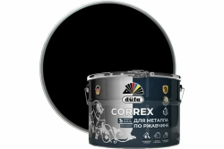 Грунт-эмаль Dufa CORREX 3 в 1 для металла по ржавчине RAL-9005 черный