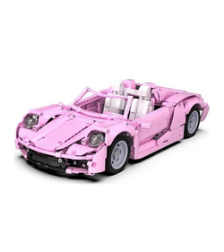 Конструктор CaDA спортивный автомобиль Pink Holiday 1/12 (1181 деталь)