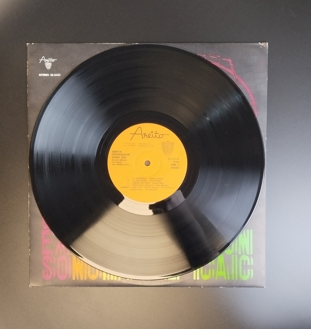 LP Grupo De Experimentacion Sonora Del ICAIC. Виниловая пластинка 12 дюймов. Куба