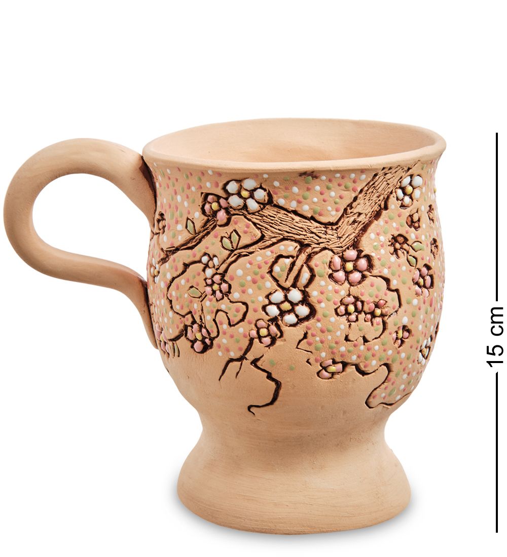 ZLC-149 Кашпо «Девочка в цветущем саду с зайкой»