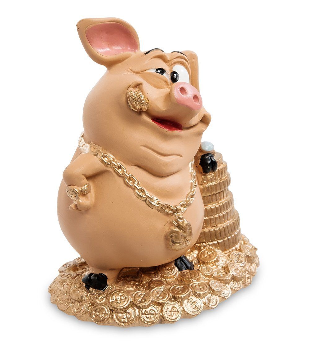 RV-616 Статуэтка Свинка «Талисман на удачу»