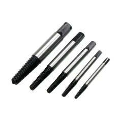 Экстрактор для болтов, в пластиковом кейсе 5 штук