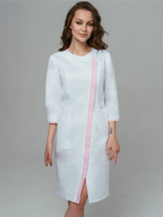 Халат медицинский женский | Х-262 ак 3/4 клеон стрейч