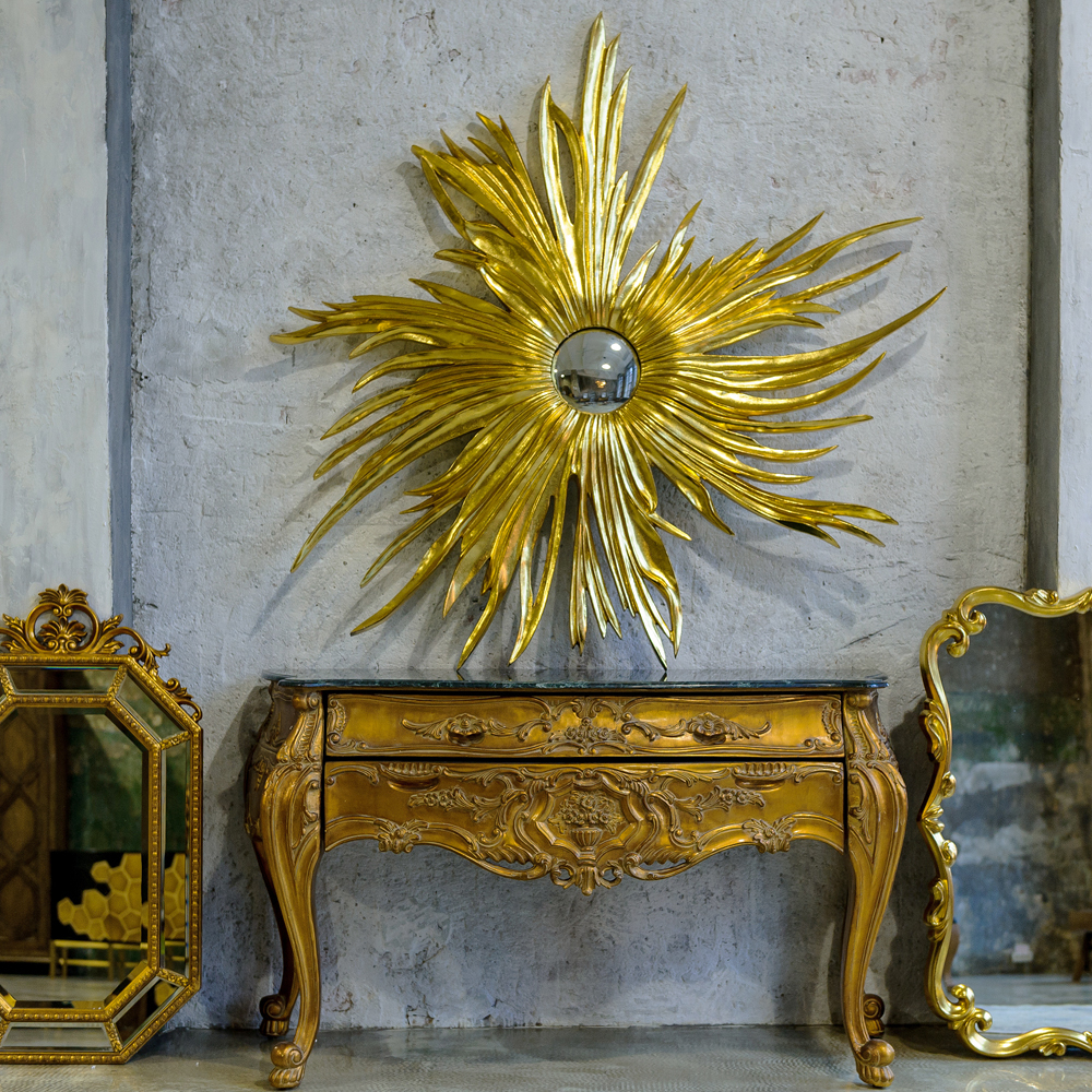 Декоративное настенное зеркало Электра fish-eye Объект мечты