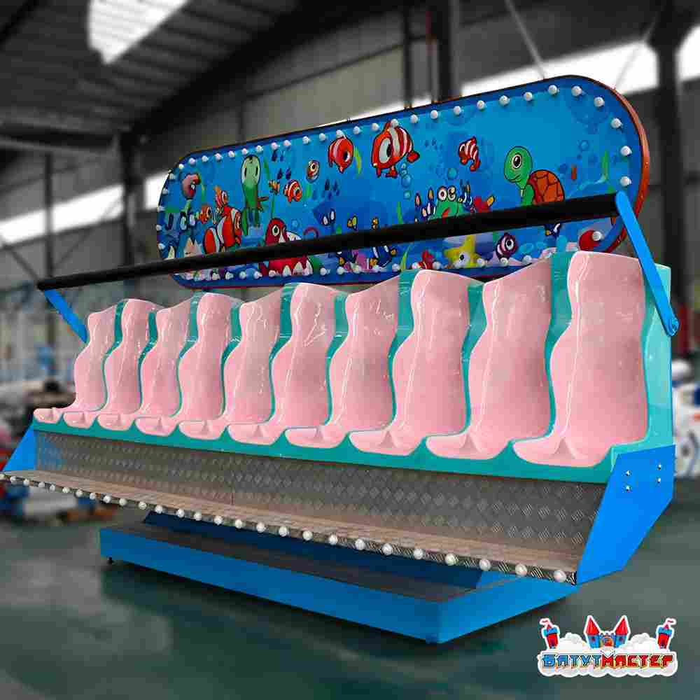 Летающая скамейка «Облачные приключения», 10 мест, 9×4×3,5 м