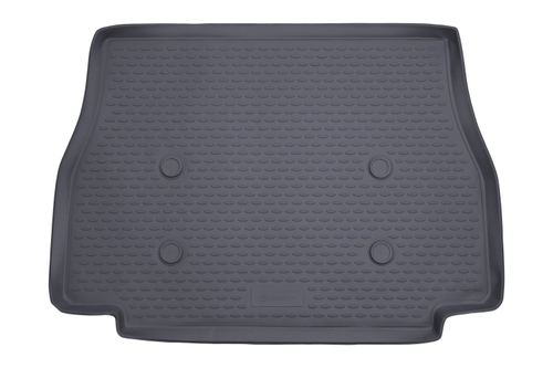Коврик в багажник BMW X5 1999-2006, кроссовер (полиуретан, серый)  AFM.05.29.B12G