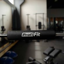 Смягчающая накладка на гриф, диаметр 8 см, длина 38 см с логотипом PROFI-FIT-RT-025
