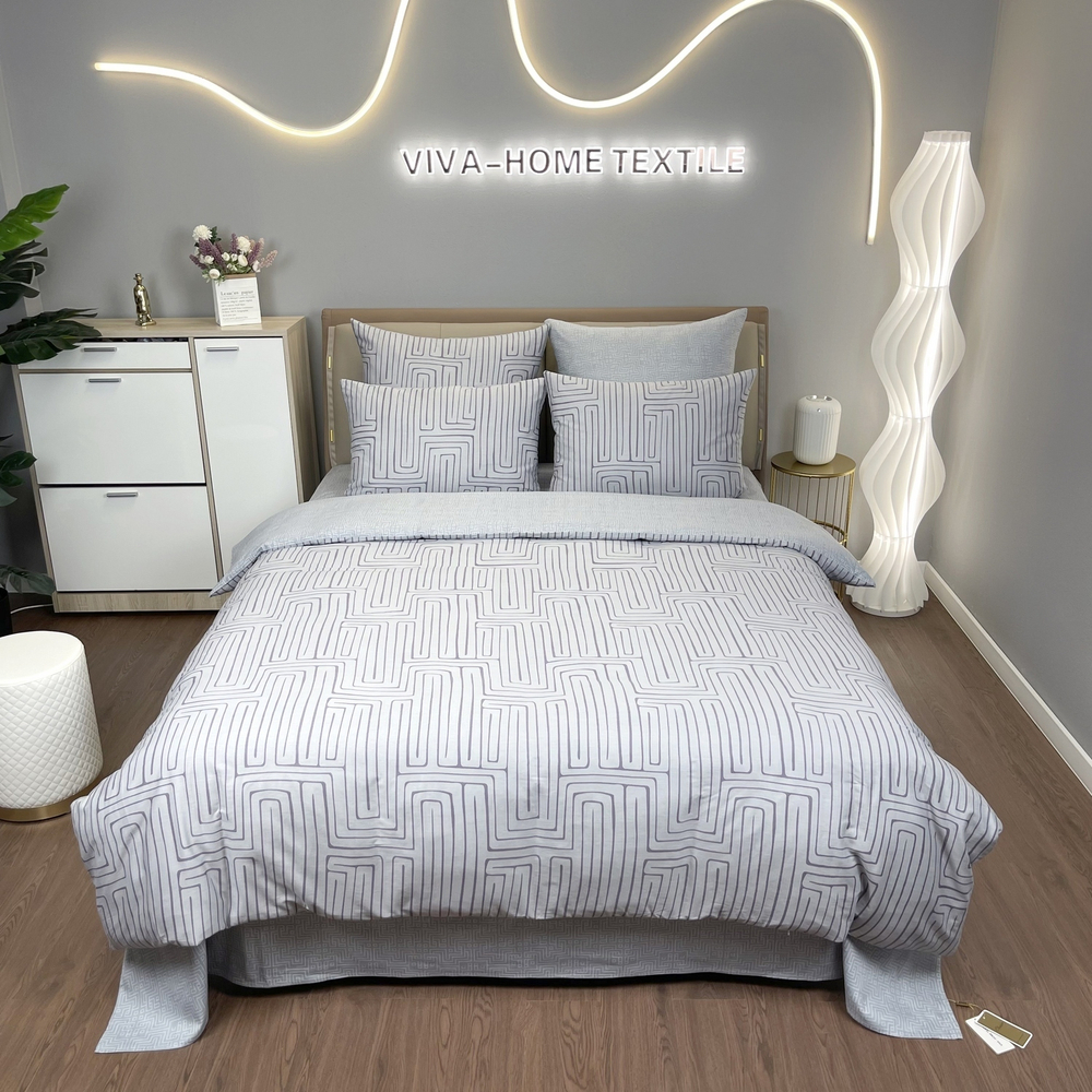 Комплект постельного белья Люкс Сатин 100% хлопок A375