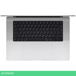 Ноутбук Apple MacBook Pro 16" M1 Pro Silver (MK1F3RU/A)