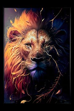 Картина Лев TD117 Lion Teona Decor