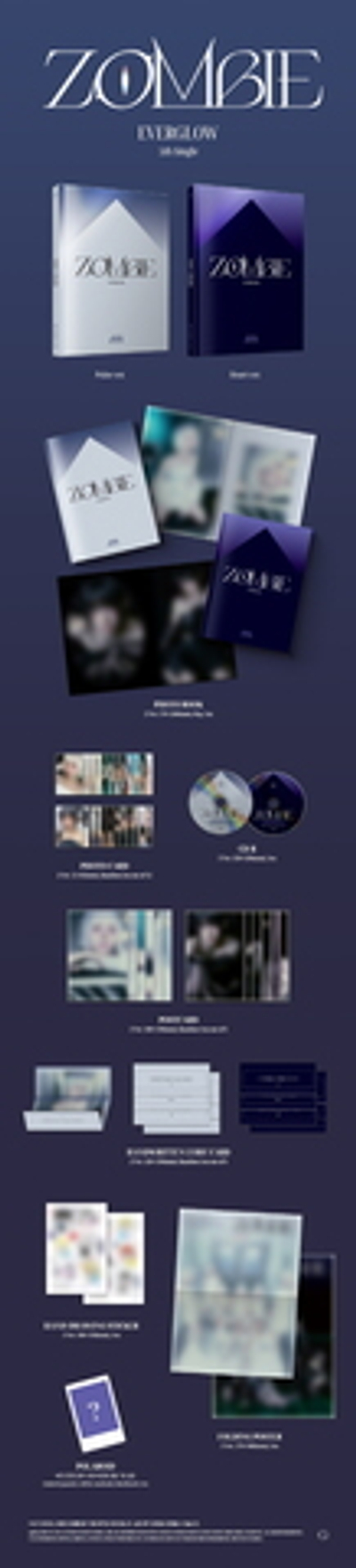 Альбом EVERGLOW - ZOMBIE