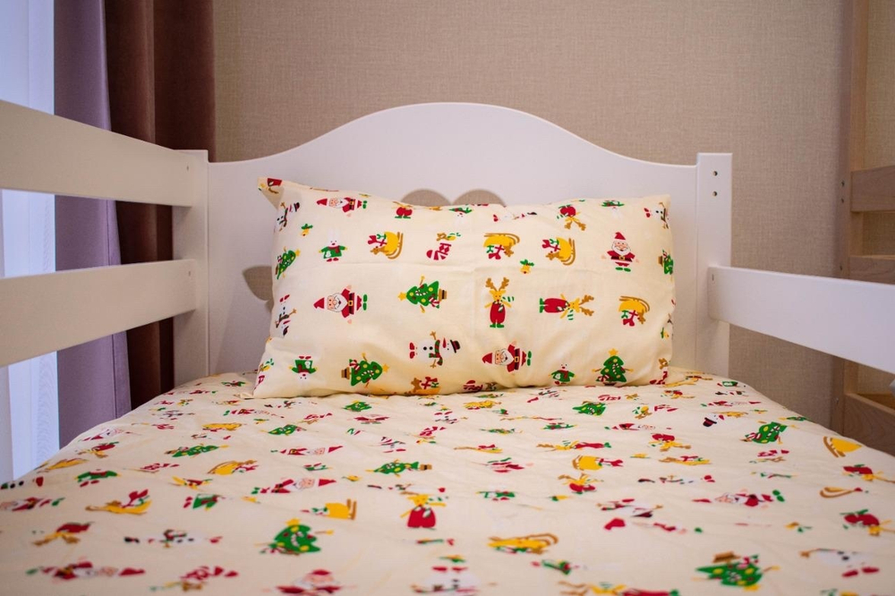 Кровать детская "Бабочка-Малютка" белая, 160*80 см.