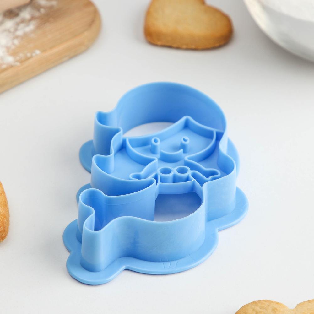 Набор вырубок пластиковых "Русалочка" (14*13*2см)